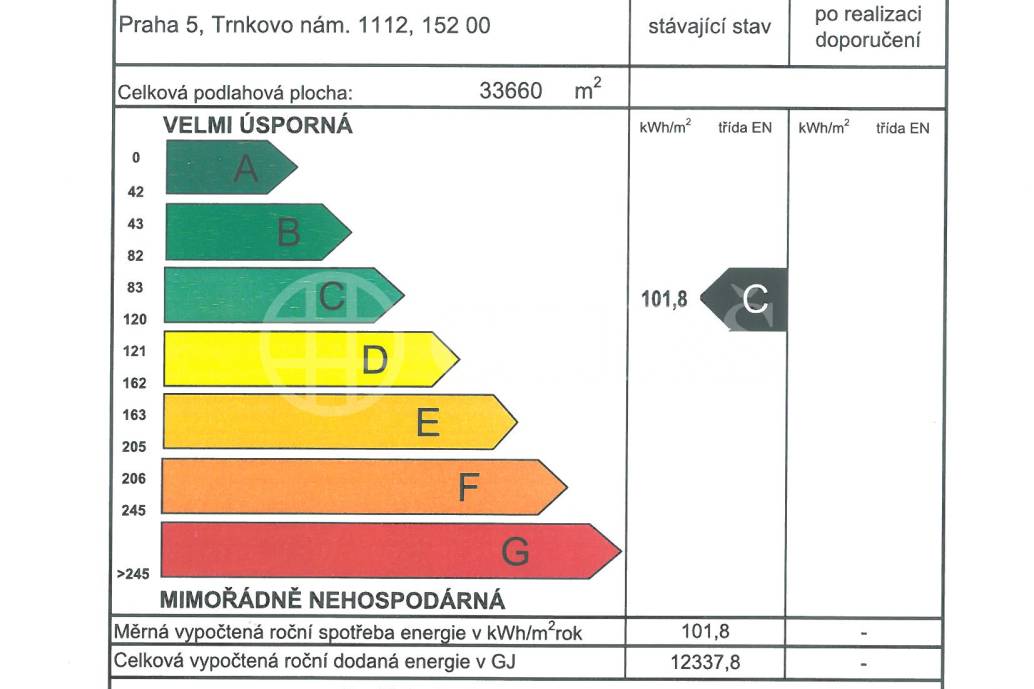 Pronájem bytu 2+kk s balkonem, OV, 61m2, ul. Trnkovo náměstí 1112/2, Praha 5 - Barrandov