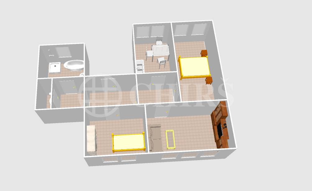 Pronájem bytu 3+1 s lodžií, OV, 100 m2, ul. U Nového Suchdola 120/8, Praha 6 – Suchdol