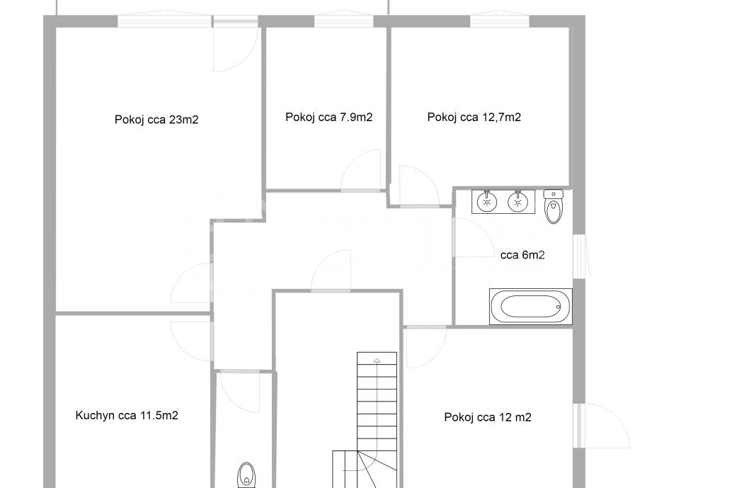 Prodej vicegeneračního domu, OV, 300m2, ul. Minerální 1482/3, Praha 16 - Radotín