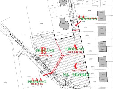 Prodej pozemku 2000 m2, ul. Karla Kryla, Praha 5 Stodůlky