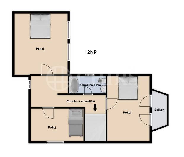 Prodej domu 4+1, OV, 208 m2, ul. Hostivická 137/19, Praha 5 - Sobín