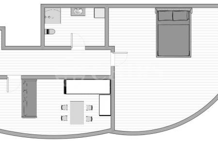Pronájem dvou bytů 2+kk s lodžií a garážovým stáním v jednom domě, OV, 64m2, ul. Heinemannova 2698/11, Praha 6 - Dejvice
