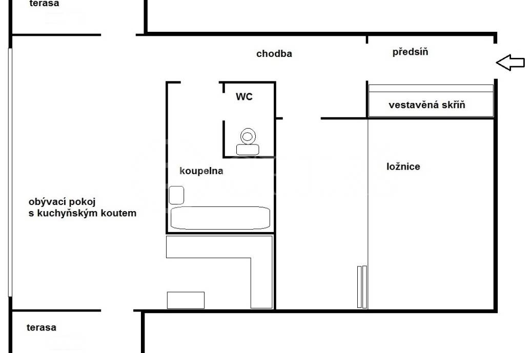 Prodej bytu 2+kk/2xT, OV, 85m2, ul. Přeštická 1088/20, Praha 10 - Hostivař