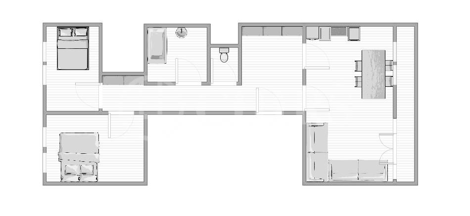 Prodej bytu 3+kk/L, OV, 77m2, ul. Prusíkova 2492/13, Praha 13 - Velká Ohrada