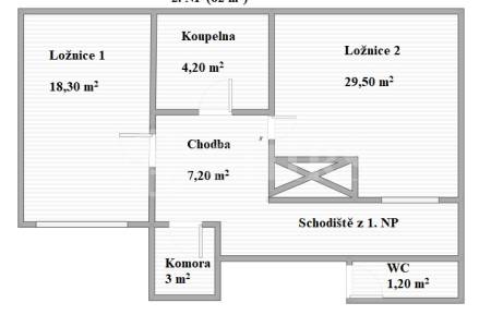 Pronájem rodinného domu 4+1, OV, 125m2, ul. 5. máje 148/46, Praha 5 - Stodůlky