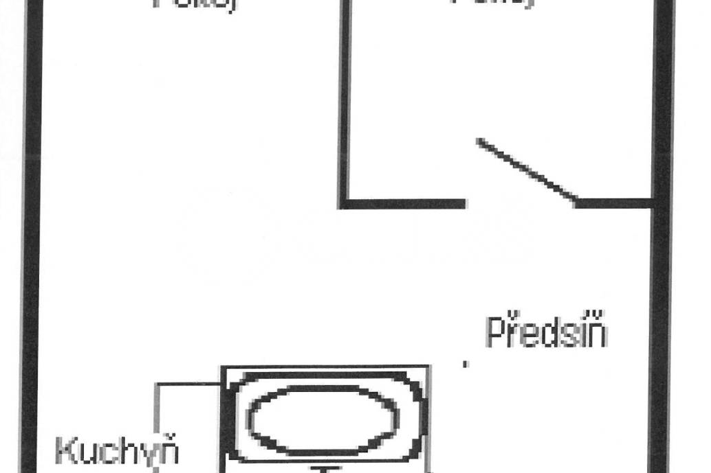 Pronájem bytu 2+kk, OV, 43m2, ul. Petržílkova 2483/40, Praha 5 - Hůrka