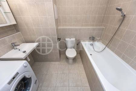 Pronájem bytu 2+kk se dvěma balkony, garážovým stáním a sklepem, OV, 66m2, ul. Wiesenthalova 1034/6, Praha 5 - Řeporyje