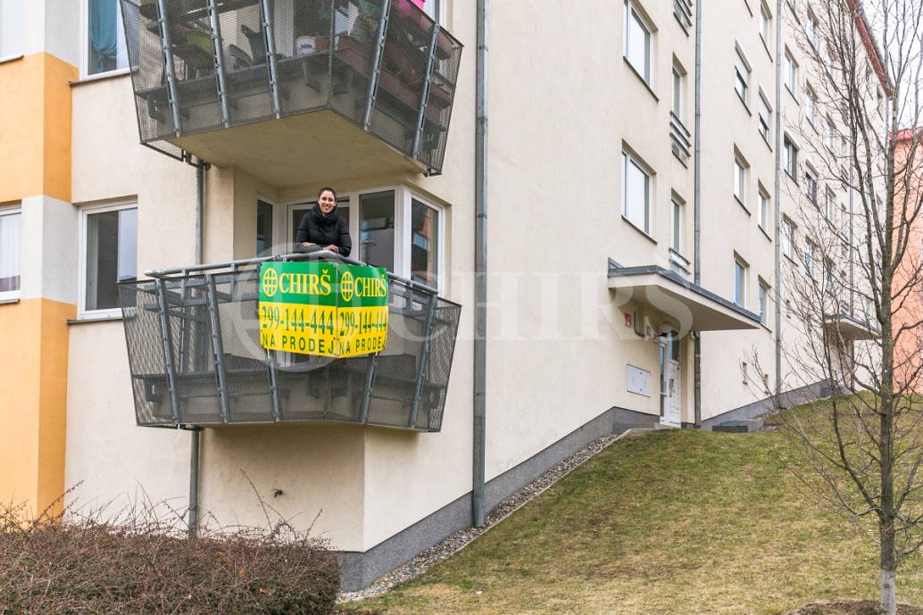 Prodej bytu 2+kk/B, garážové stání, OV, 61,5 m2, Melodická 1417/11, Praha 5 Stodůlky