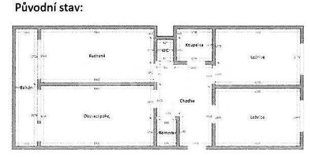 Prodej bytu 3+1 s lodžií, DV, 73m2, ul. Bellušova 1818/35, Praha 5 - Stodůlky