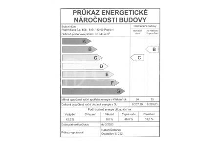 Prodej bytu 3+kk, DV, 62m2, ul. Papírníkova 609/23, Praha 12- Kamýk