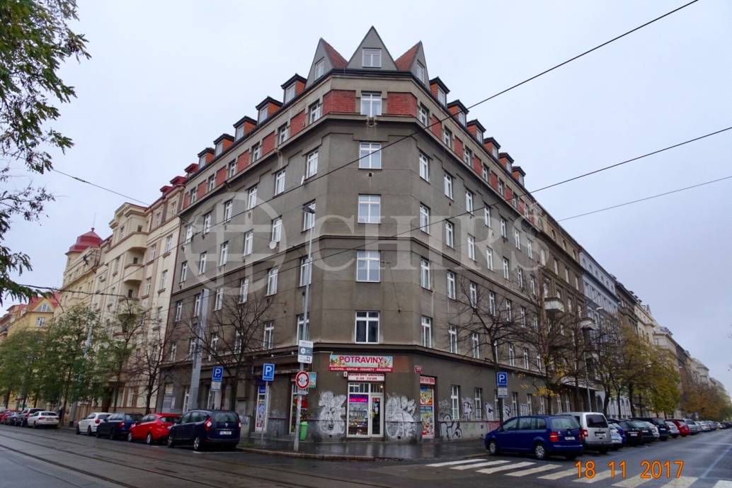 Pronájem bytu 2+1, 63 m2, v ulici Korunní 121, Praha 3 - Vinohrady
