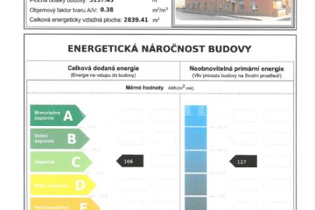 Pronájem přízemního bytu 1+kk, OV, 31 m2, ul. Komenského 28, Šestajovice