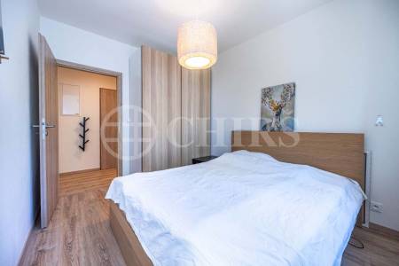 Prodej bytu 3+kk s balkonem, OV, 67m2, Apartmány Hrdlička, Slapy