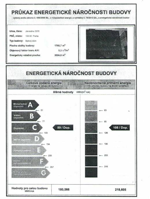 Pronájem bytu 2+kk, DV, 41m2, ul. Jánského 2371/89, Praha 5 - Stodůlky