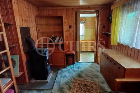 Prodej chaty 1+1, OV, 23m2, se zahradou 347m2, zah.kolonie Drsnice, Praha 6 - Sedlec
