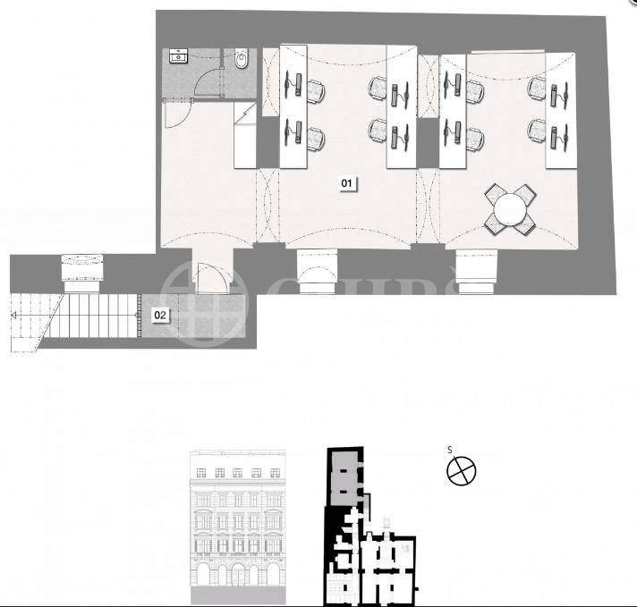 Prodej nebytové jednotky, 73,4 m² , ul. Opletalova 1566/30, Praha 1 - Nové město