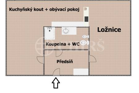 Pronájem bytu 2+1, DV, 52 m2, ul. Kladenská 52/89, Praha 6 - Vokovice