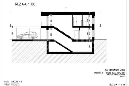 Prodej stavebního pozemku 704m2, ul. Ke Smíchovu 89, Praha 5 - Slivenec