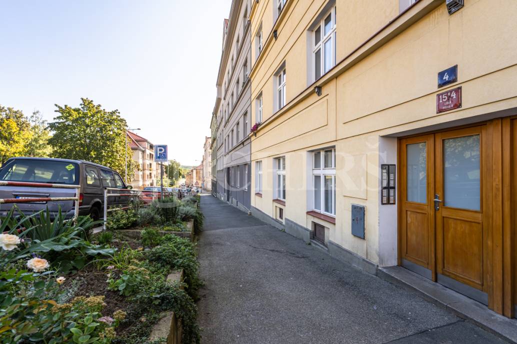 Prodej bytu 1+kk, OV, cca 20 m2, ul. Františka Kadlece 1514/4, Praha 8 - Libeň