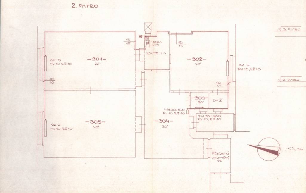 Prodej bytu 2+1, OV, 97m2, ul. Pod Rapidem 491/8, Praha 10 - Strašnice