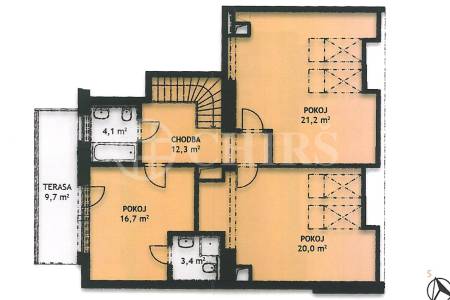 Prodej bytu 4+kk/T/B, OV, 136m2, ul. Trojická 1904/14, Praha 2 - Nové Město