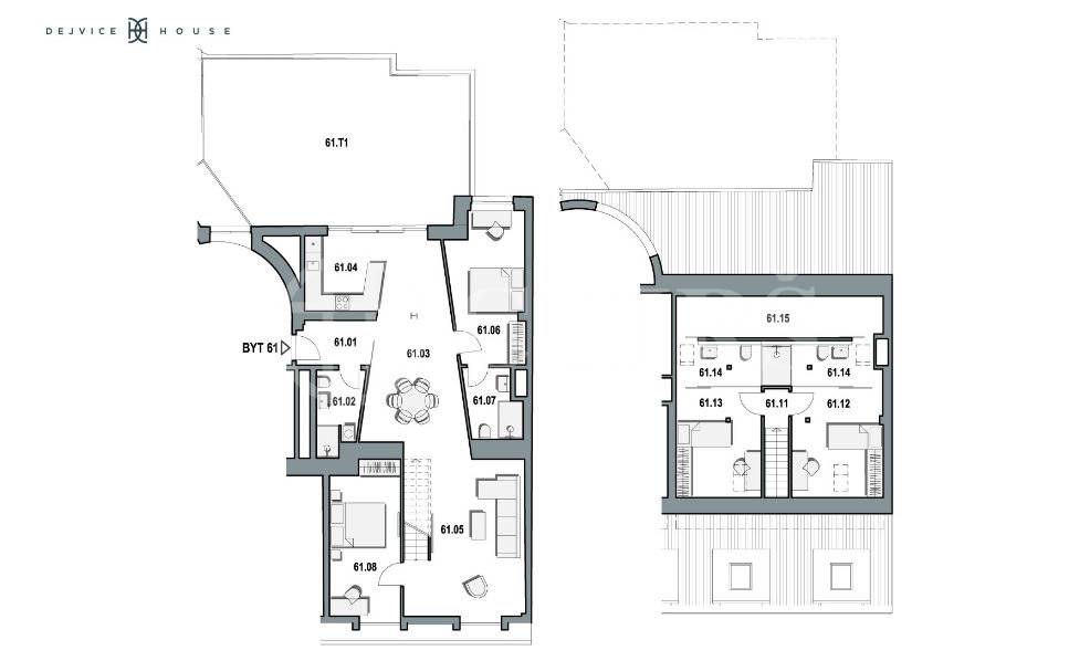 Prodej bytu 5+kk/T/G, OV, 228 m2, ul. Wuchterlova 584/16, Praha 6-Dejvice