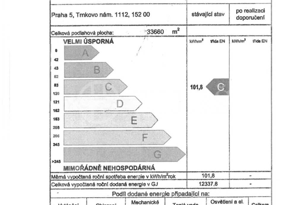 Prodej garáže, OV, 18m2, ul. Trnkovo náměstí 1112/1, Praha 5 - Hlubočepy