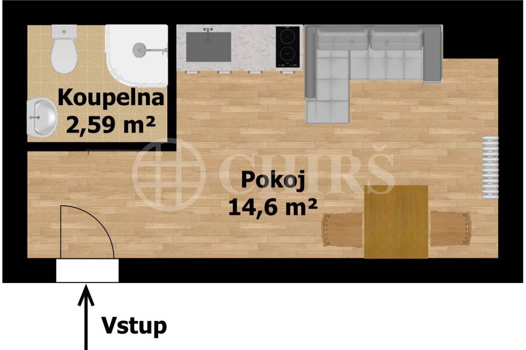 Prodej nebytového prostoru 18 m2, Peroutkova 570/83, Praha 5 - Malvazinky