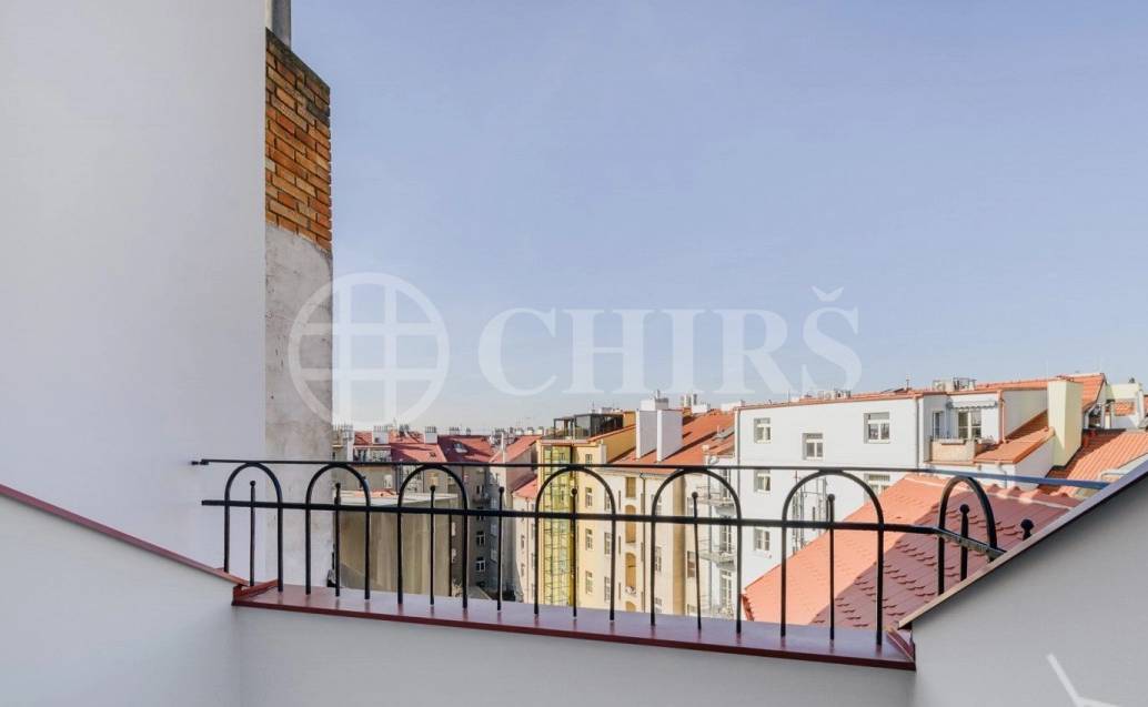 Prodej rozestavěné bytové jednotky - mezonet  3+kk, balkon, OV, 105,3 m², ul. Na Výšinách 900/8 - Praha 7 - Bubeneč