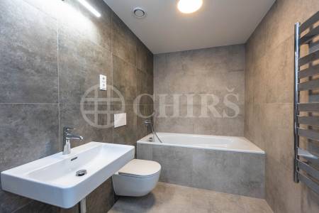 Pronájem bytu 2+kk s garážovým stáním a sklepem, OV, 44 m2, ul. Hábova 3209/5b, Praha 13 - Stodůlky