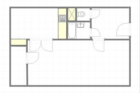 Pronájem bytu 1+1 s balkonem, OV, 44m2, ul. Bratří Venclíků 1074/10, Praha - Černý Most