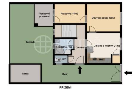 Prodej domu 5+1, OV, 240 m2, ul. Ke Školce 82, Dolany nad Vltavou, okres Mělník.