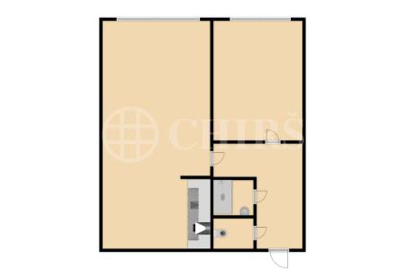 Prodej bytu 2+kk se sklepem, DV, 43 m2, ul. Bellušova 1818/35, Praha 13 - Stodůlky