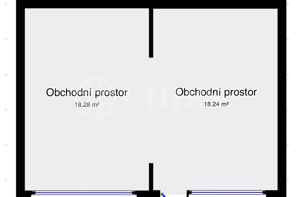 Pronájem obchodního prostoru, 36 m2, Puškinovo náměstí 17, Praha 6 - Bubeneč