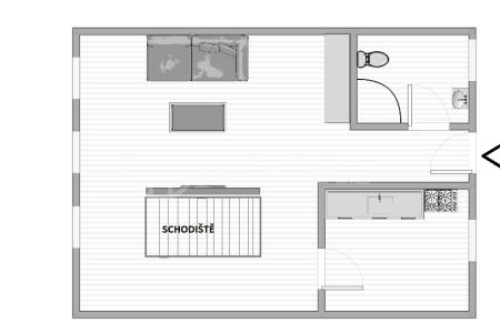 Prodej chaty 2+1, OV, 100m2, Milešov 404, Hřebeny