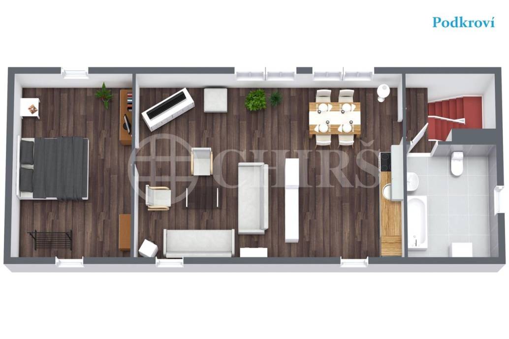 Prodej domu, OV, 223m2, ul. U Národní galerie 481, Praha 5 - Zbraslav