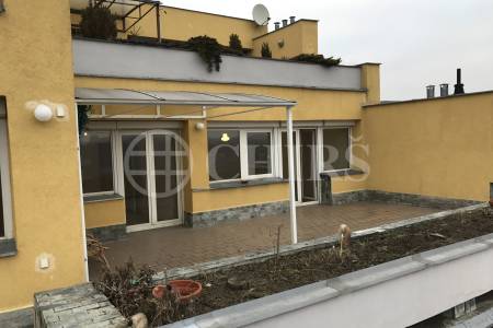 Pronájem bytu 3+kk/T/GS, OV, 160 m2, ul. Nad Obcí I 1416/25, P4 - Krč