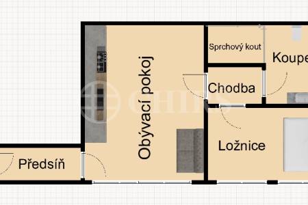 Prodej bytu 1+1, OV, 45m2, ul. Týnská ulička 607/5, Praha - 1, Staré Město