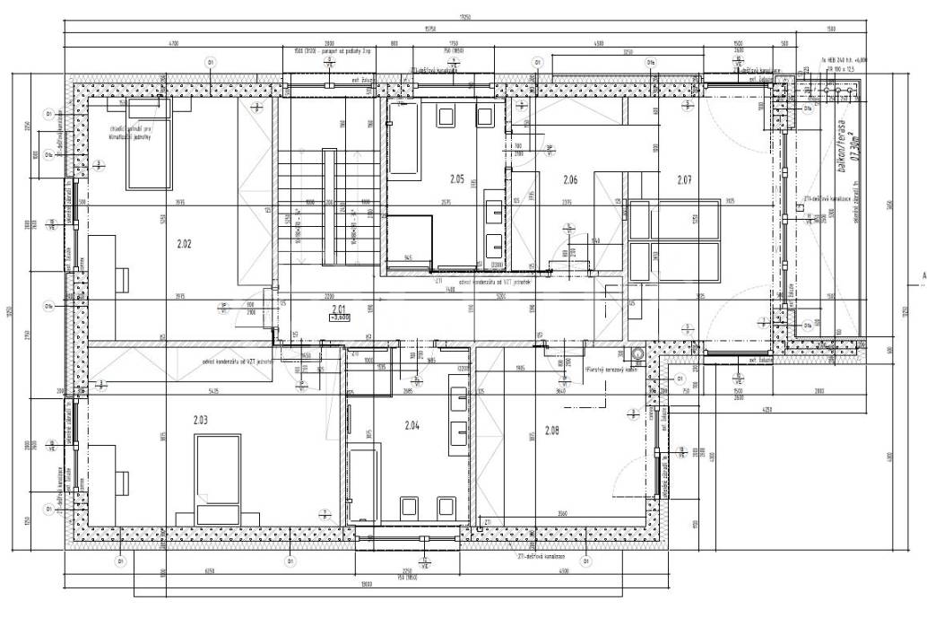 Prodej rodinného domu 5+kk s terasou a balkonem, OV, 224m2, ul. Bochníčkova, Praha 5 - Velká Chuchle