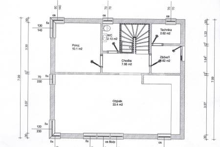 Prodej dvou rodinných domů, OV, 240m2, Žebrák, okr. Beroun