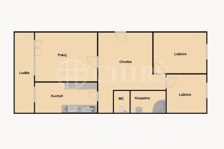 Prodej bytu 3+1 s lodžií, OV, 73m2, ul. Janského 2232/55, Praha 5 - Stodůlky