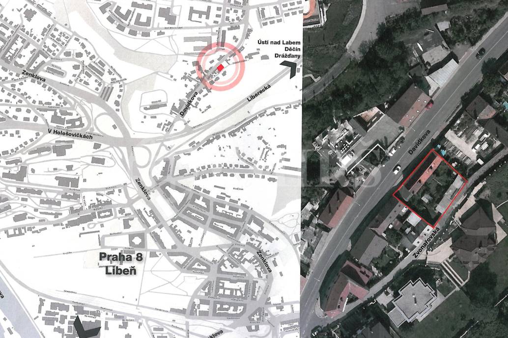 Prodej developerského projektu, ul. Davídkova 686/48, P-8 Libeň