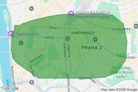 Hledam k pronajmu byt 1+kk, Praha 2, pí.Bhan 