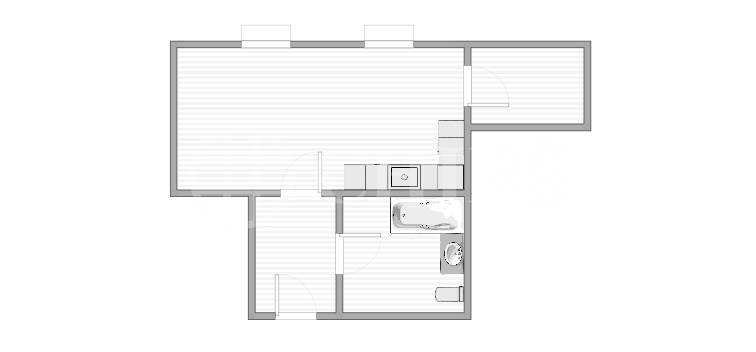 Prodej bytu 1+kk s lodžií, OV, 39m2, ul. Tlumačovská 2766/26b, Praha 13 - Stodůlky