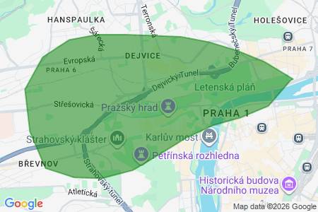 Koupím byt 3+kk/3+1: Bubeneč, Dejvice nebo Letná, pí. Hrčková