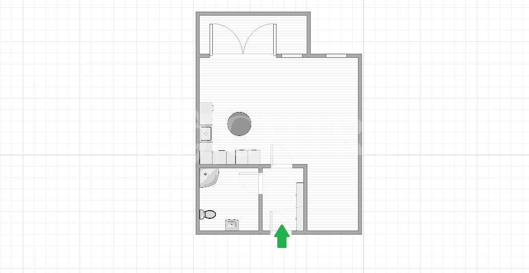 Pronájem bytu 1+kk s balkonem, OV, 36m2, ul. Voskovcova 1130/32, Praha 5 - Hlubočepy