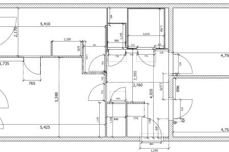 Prodej bytu 3+1 s lodžií, OV, 72m2, ul. Daškova 3072/6, Praha 12 - Modřany