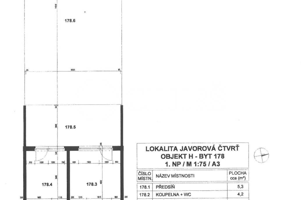 Prodej bytu 2+kk se zahradou, OV, 52m2, ul. Mantovská 697/1, Praha 10 - Horní Měcholupy