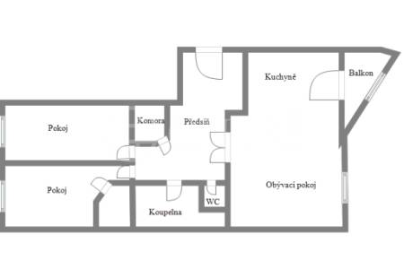 Prodej slunného bytu 3+kk/B v novostavbě, 94 m2, ul. Pod Parukářkou 2760/8, P3- Žižkov