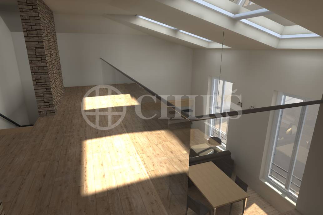 Prodej půdního prostoru, OV, 190m2, ul. Komenského 210, Praha západ - Jinočany